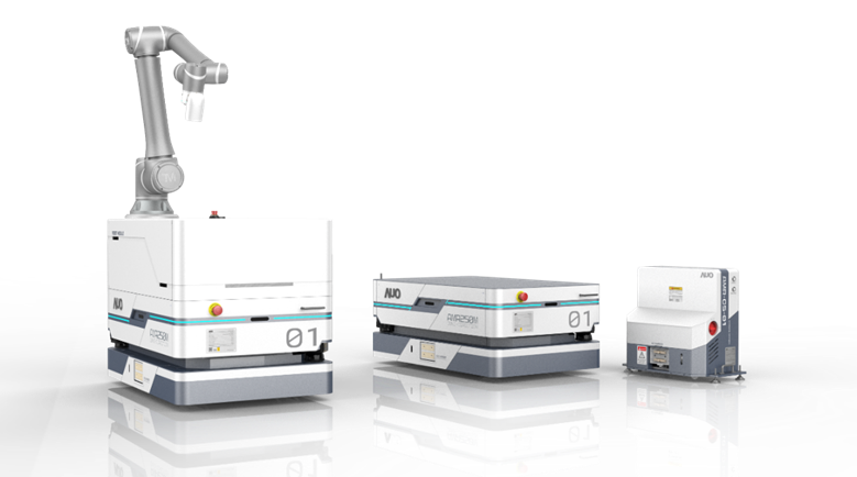 南宫ng數位開發的自主式移動機器人（AMR250M），搭配全向輪並結合AI演算法、2D LiDAR、3D攝影機等技術，協助客戶實現產線全自動化